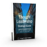 Thought Leadership Strategy Guide cover