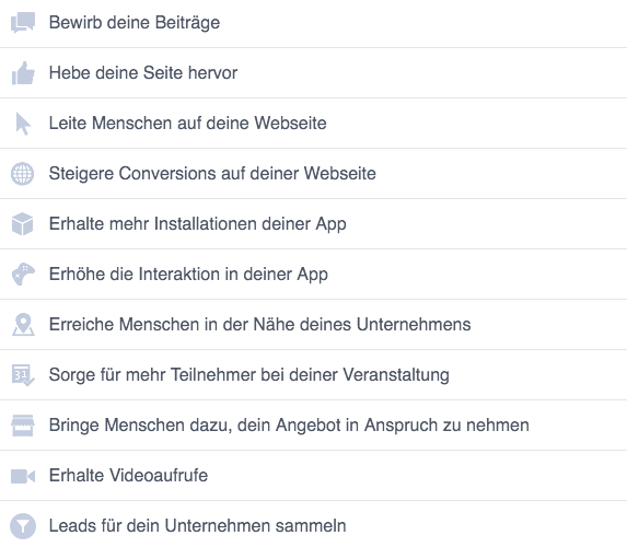 Faceboook-Marketing-Kampagnen